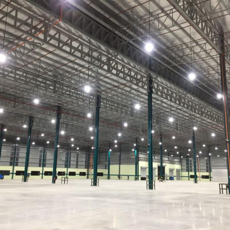 Warehouse with UFO Led High Bay light